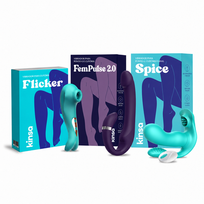 Kinsa — FemPulse 2.0 — Kit Amor-Próprio